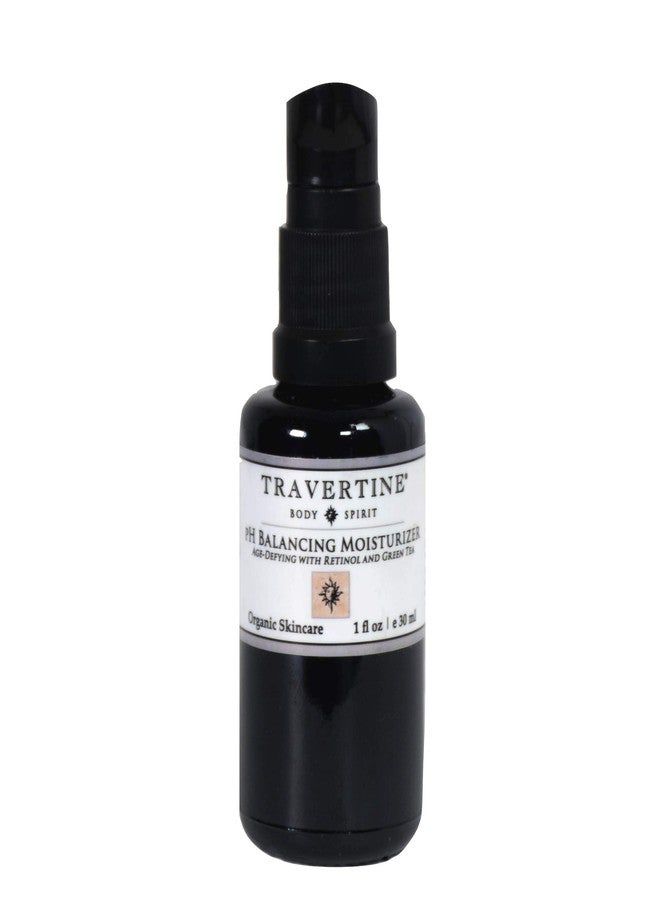 Travertine Spa pH Balancing Moisturizer | Age-Defying with Retinol and Green Tea | Nourishing Facial Lotion | Encourages Collagen Production | for Men and Women - Image 1